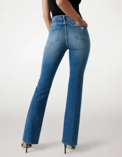 Sexy Flare High Rise Blue Denim Jeans