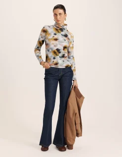 SHADOW EMILIE FLORAL LONG SLEEVE TOP