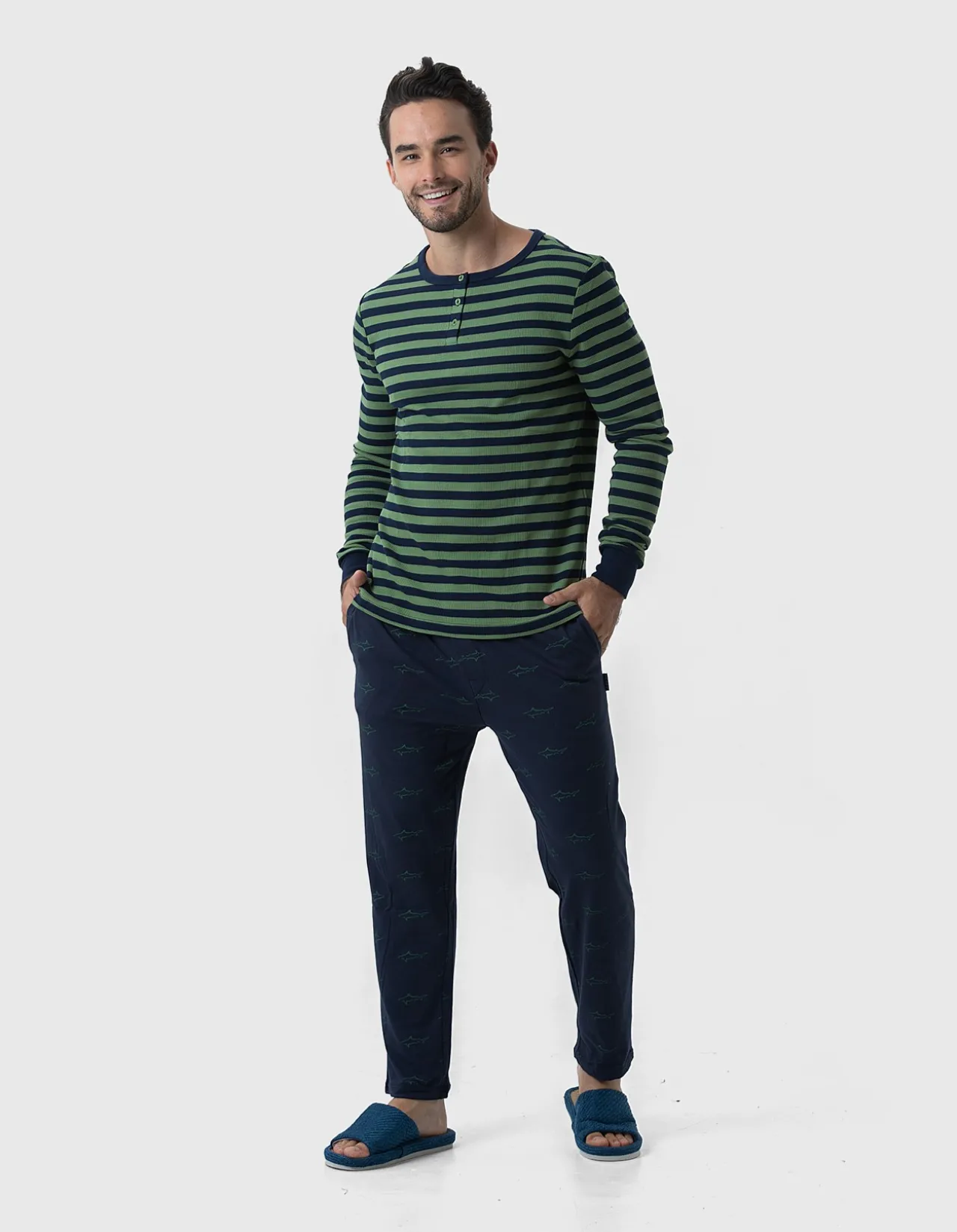 Sharks Mens Pyjama Set