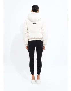 Sherpa Puffer Jacket