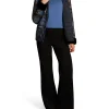 Shirred Cuff Merino Top