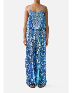 SHOESTRING STRAP JUMPSUIT