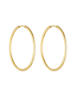 90'S HOOPS GOLD - 40MM