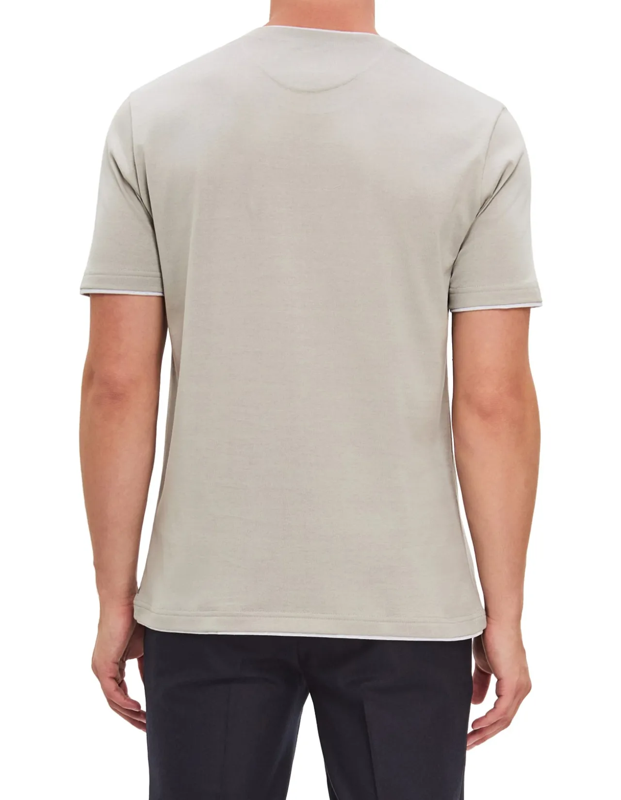 SHORT SLEEVE CREW NECK TSHIRT