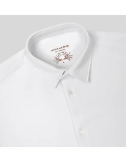 Short Sleeve KNITTED WAFFLE Shirt