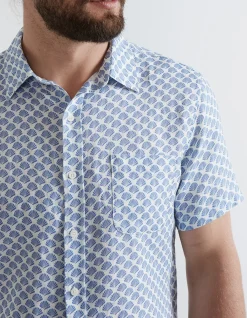 SHORT SLEEVE LINEN SHIRT