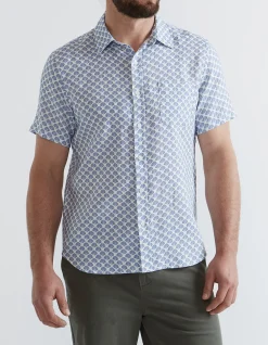 SHORT SLEEVE LINEN SHIRT
