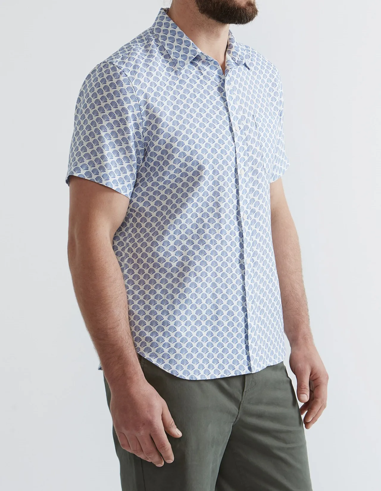 SHORT SLEEVE LINEN SHIRT