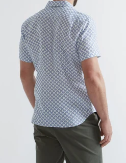 SHORT SLEEVE LINEN SHIRT