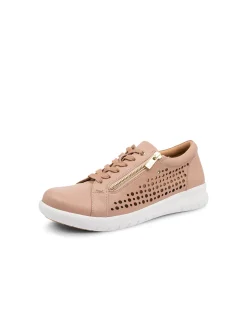 Shovo XF Blush Leather Sneakers