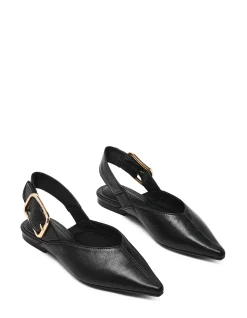 SIANNA LEATHER FLAT