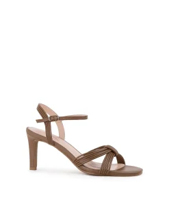 SIARA75 GATHERED KNOT SANDAL