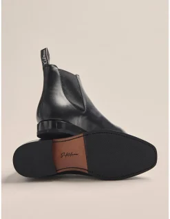 SIDNEY WIDE YEARLING LEATHER BOOT