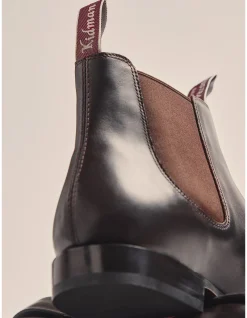 SIDNEY WIDE YEARLING LEATHER BOOT
