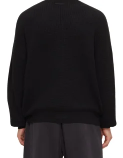 SIGNATURE WAFFLE 90'S CREWNECK SWEATER
