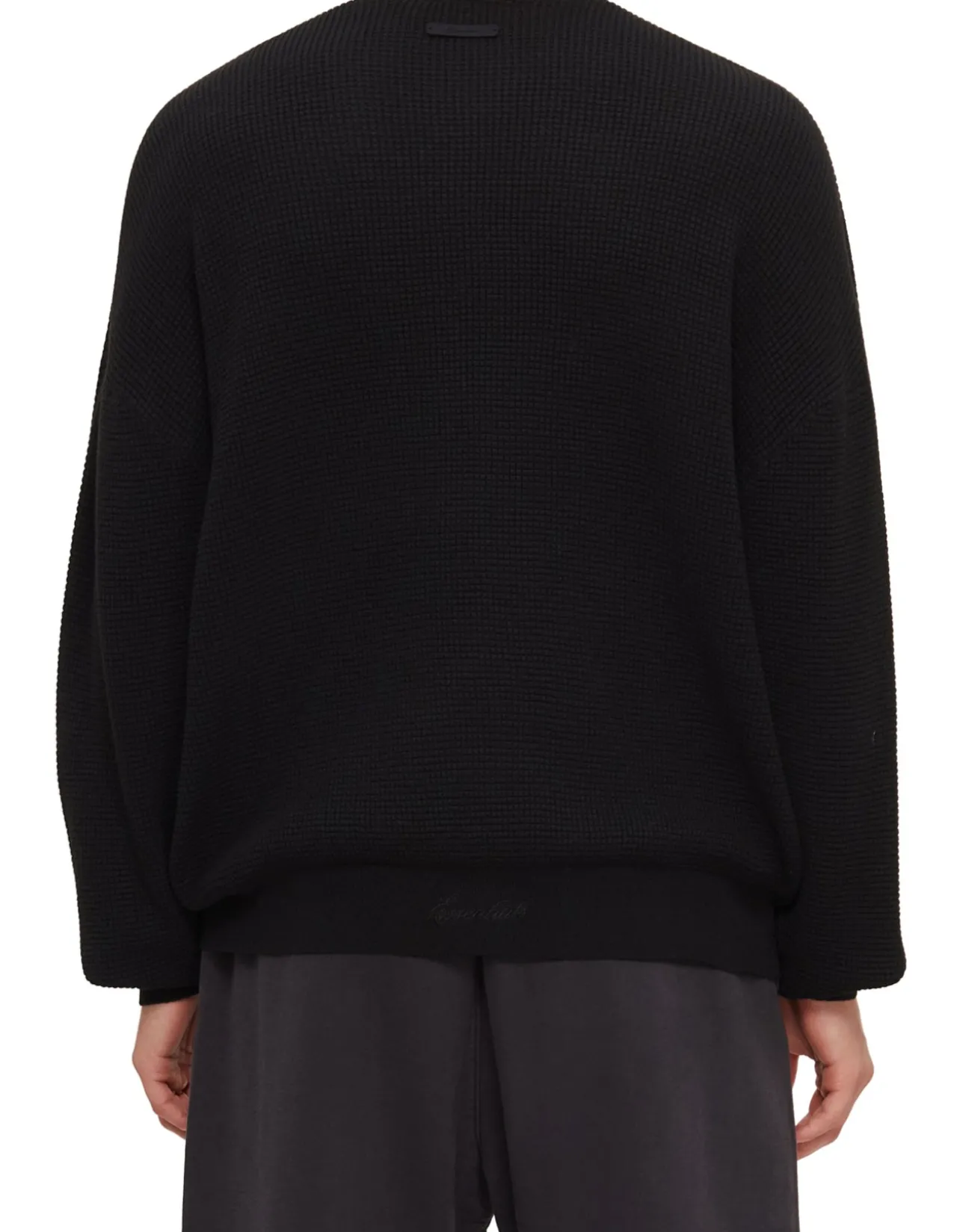 SIGNATURE WAFFLE 90'S CREWNECK SWEATER