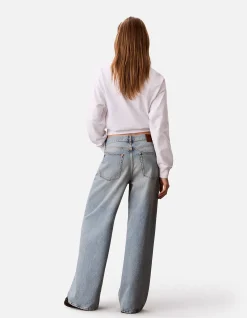 Signature 90s Straight Mid Rise Relaxed Jeans
