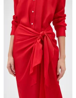 Silk Sarong Dress