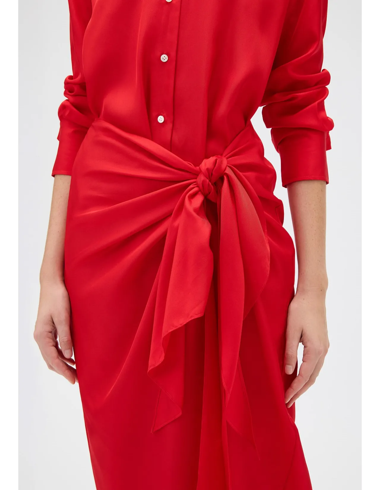 Silk Sarong Dress