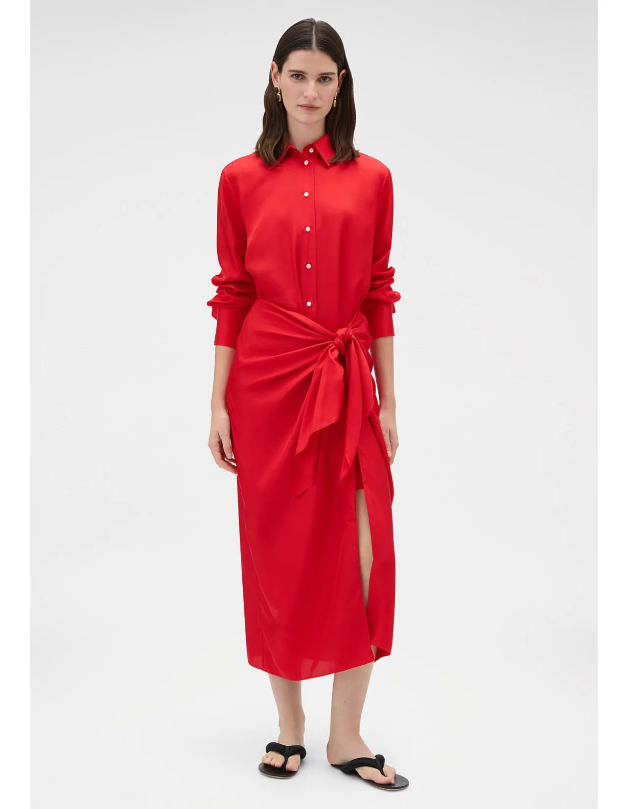 Silk Sarong Dress