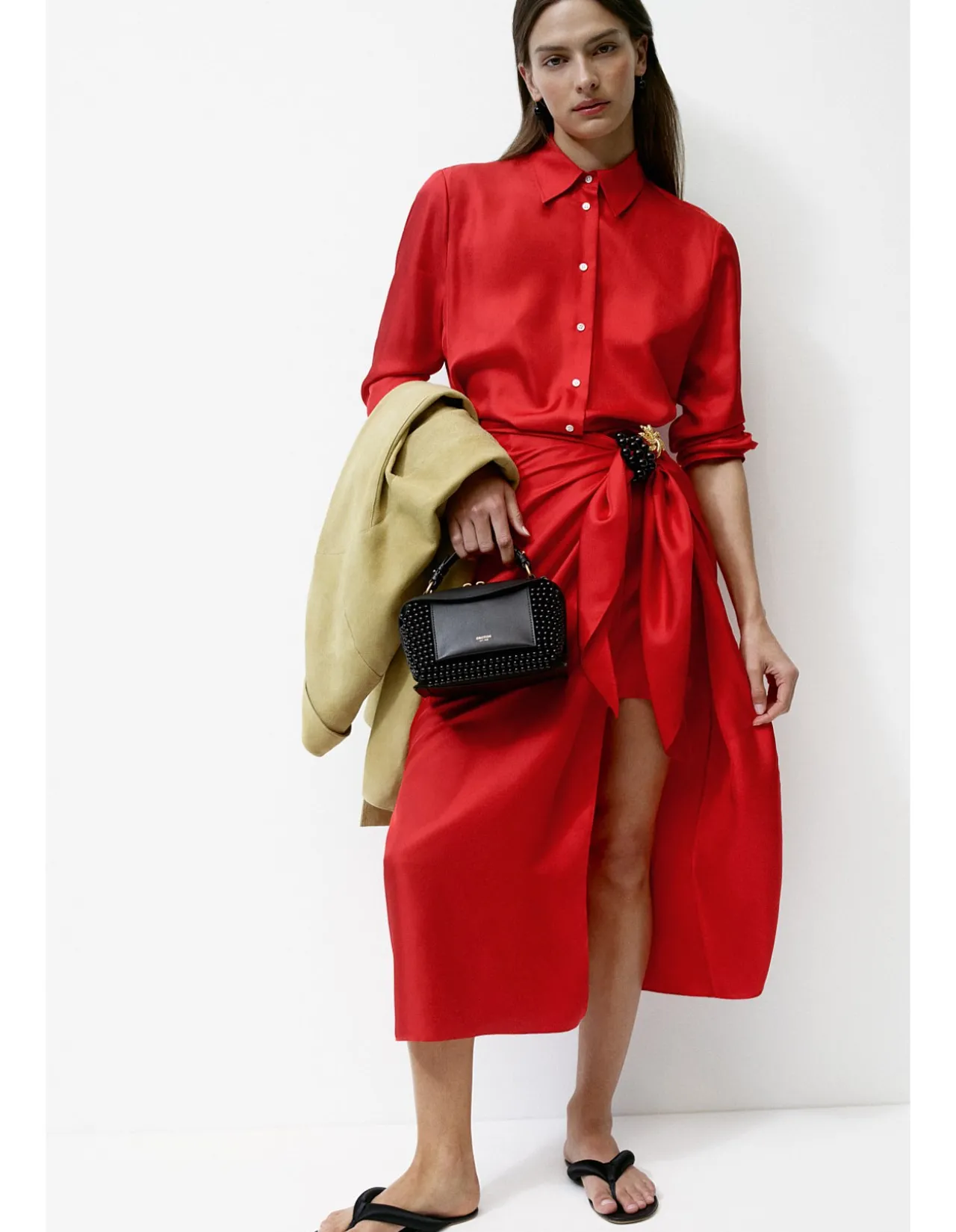 Silk Sarong Dress