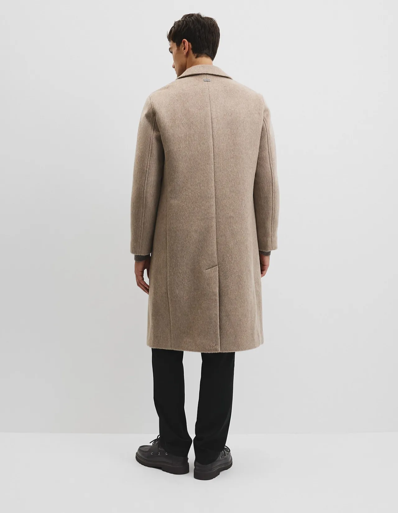 Single Breasted Tailored Overcoat