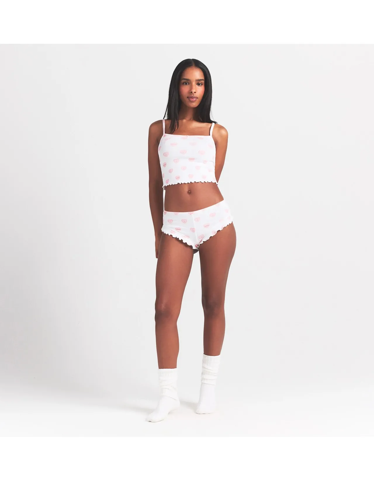 SKIMS POINTELLE CAMI SLEEP SET