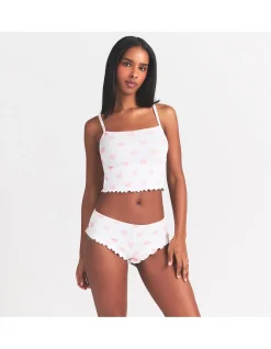 SKIMS POINTELLE CAMI SLEEP SET