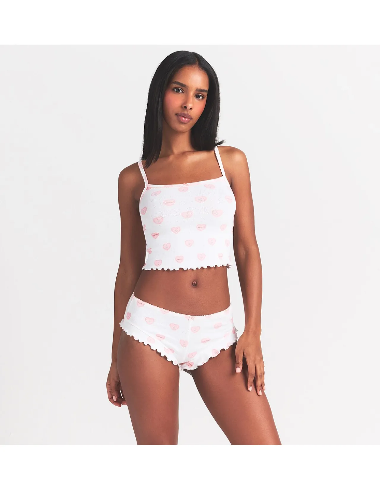 SKIMS POINTELLE CAMI SLEEP SET