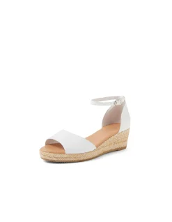 Skissy Jute Trim Wedge Espadrille Sandals