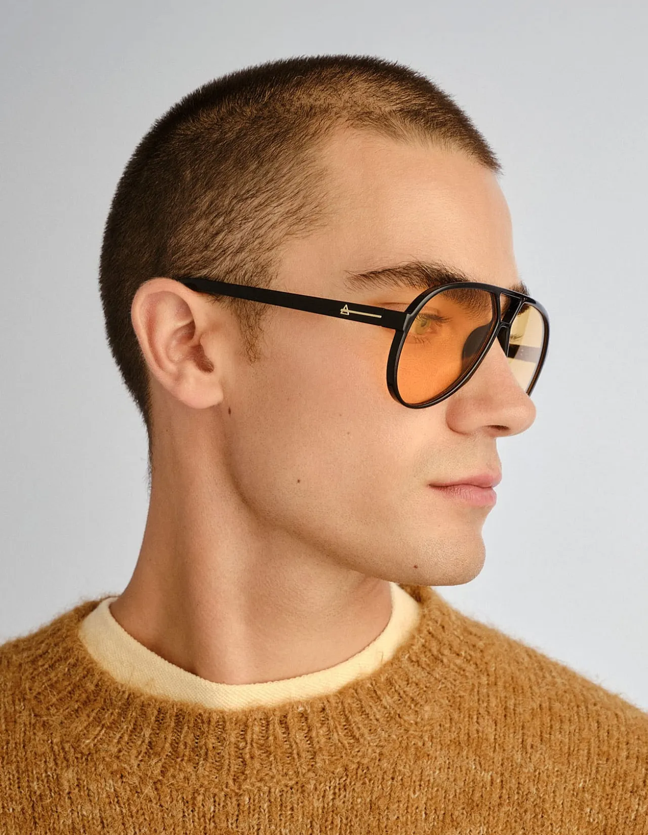 SKYVEIL BLACK AVIATOR SUNGLASSES