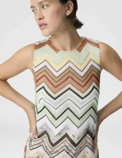 SLEEVELESS SHORT DRESS
