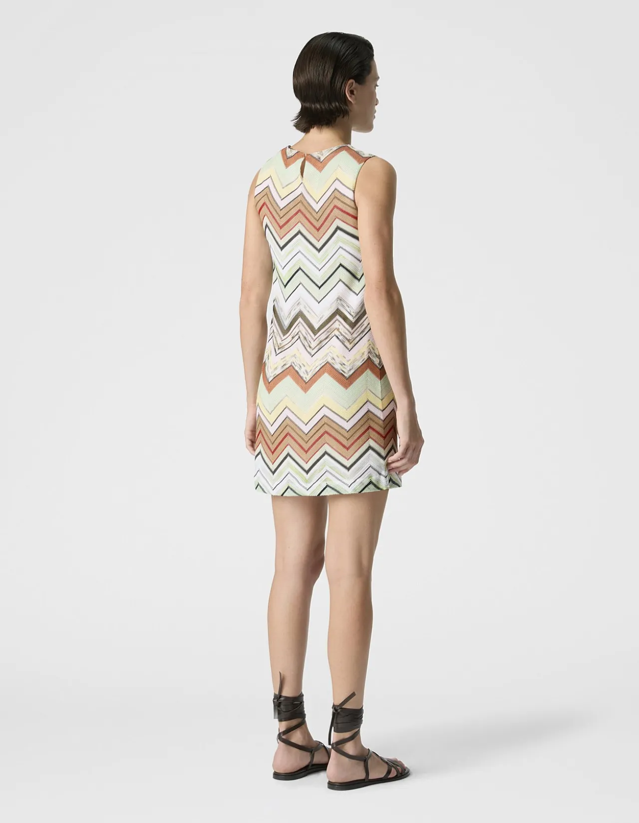 SLEEVELESS SHORT DRESS