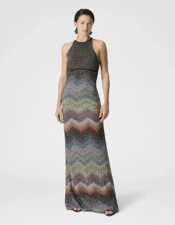 SLEEVELESS LONG DRESS