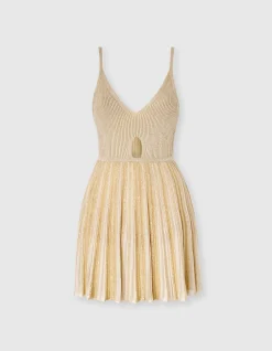 SLEEVELESS SHORT DRESS