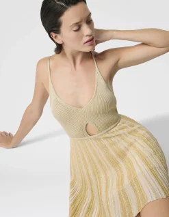 SLEEVELESS SHORT DRESS