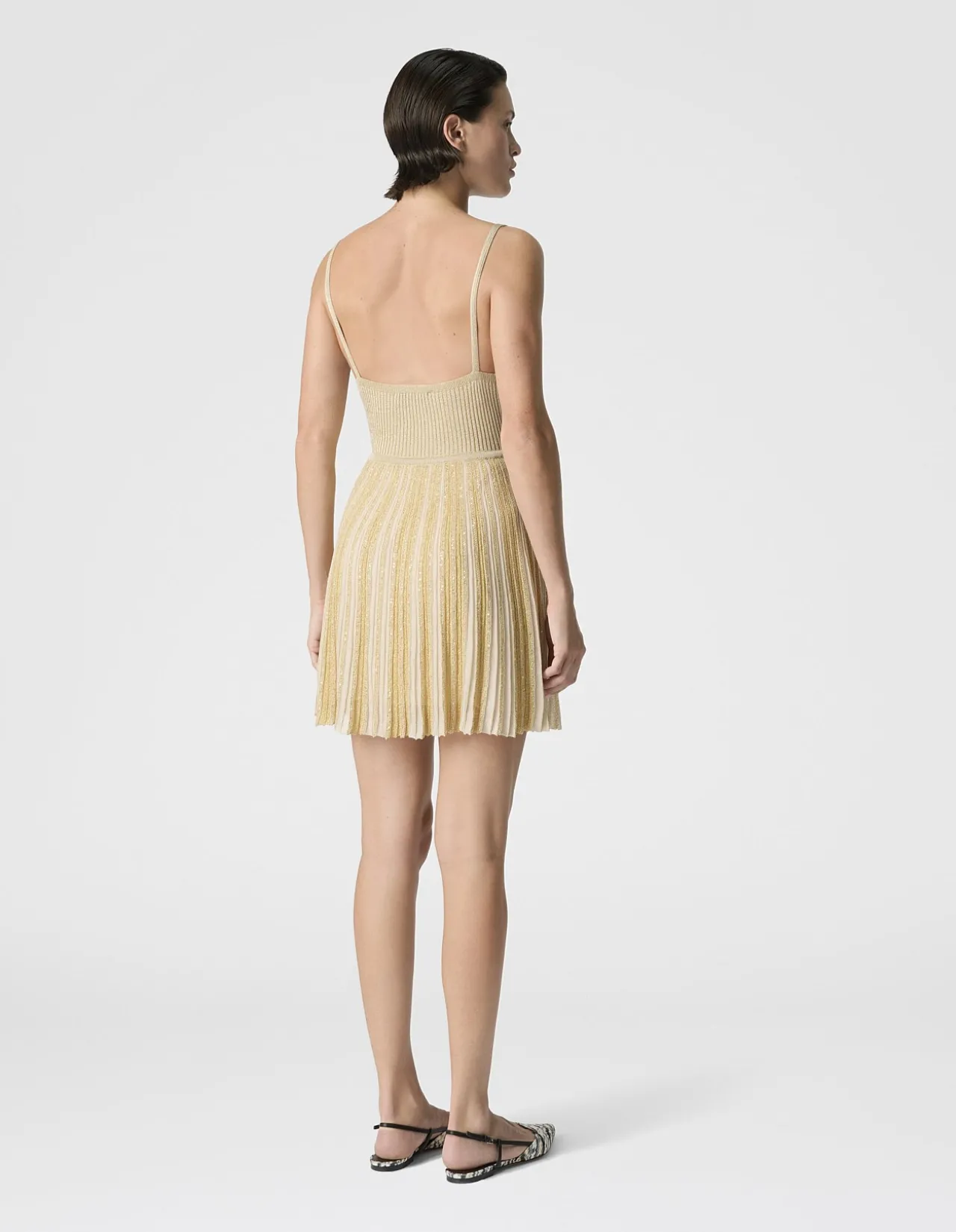 SLEEVELESS SHORT DRESS