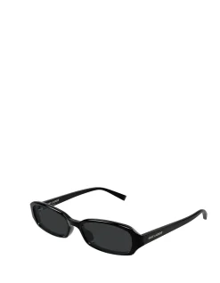 SL872ERIN BLACK ROUND SUNGLASSES