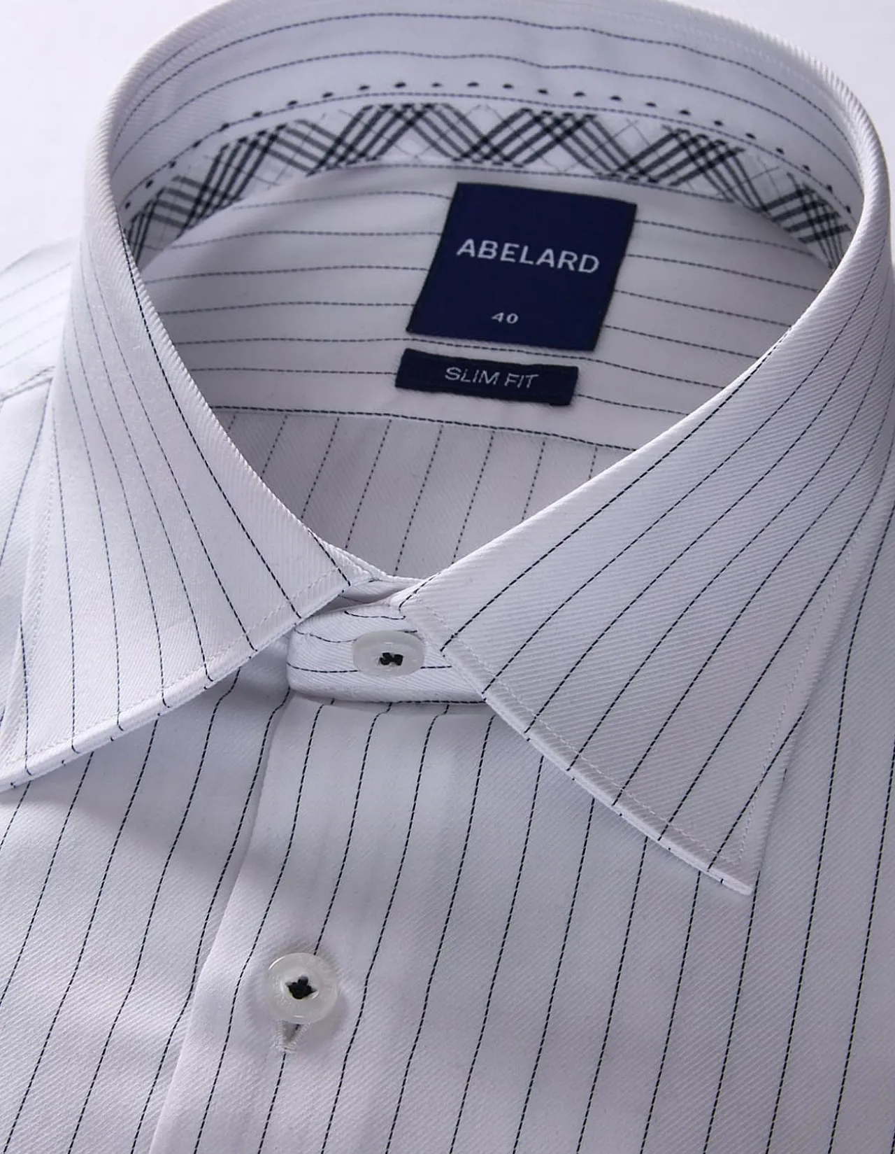 SLIM FIT DERBY DAY STRIPE SHIRT