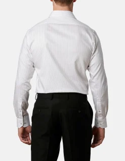 SLIM FIT DERBY DAY STRIPE SHIRT