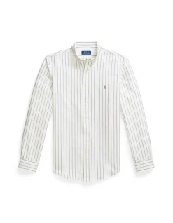 Slim Fit Striped Oxford Shirt
