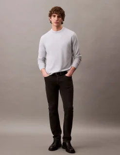 Slim CK Essential Black Stretch Jeans