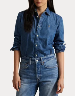 SLIM FIT DENIM SHIRT