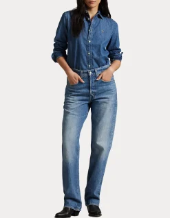 SLIM FIT DENIM SHIRT