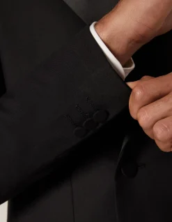 Slim Fit Double Breasted Tailored Jacket
