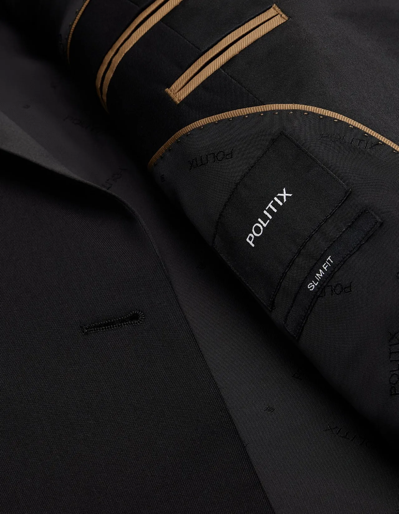 Slim Fit Double Breasted Tailored Jacket