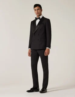 Slim Fit Double Breasted Tailored Jacket