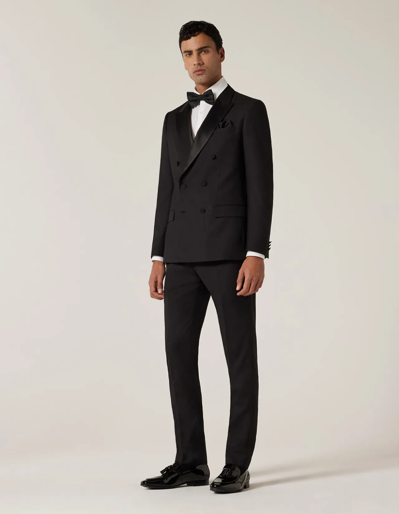 Slim Fit Double Breasted Tailored Jacket