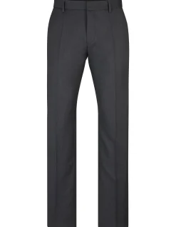 Slim-Fit Trousers in Virgin-Wool Serge