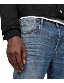3301 Slim Mid Waist Stretch Denim Jeans